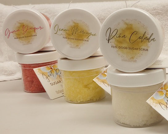 picture of our sugar scrubs